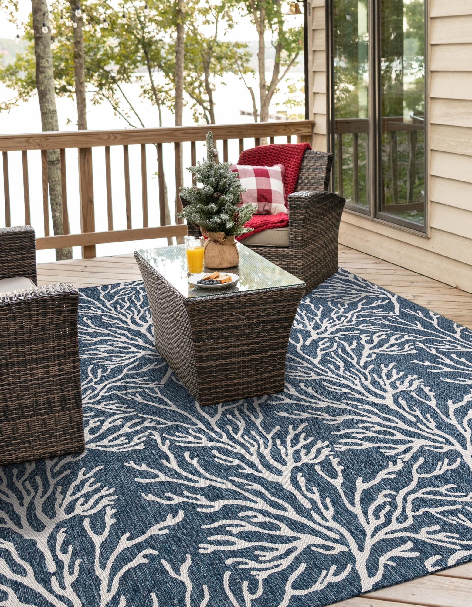 Seaside Haven Rugs Collection Area Rug -  Pebblestone