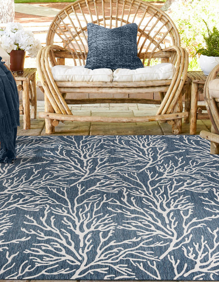 Seaside Haven Rugs Collection Area Rug -  Pebblestone