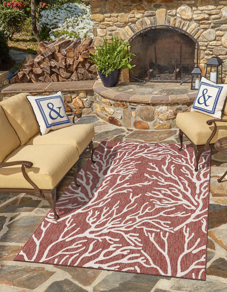 Seaside Haven Rugs Collection Area Rug -  Pebblestone