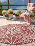 Seaside Haven Rugs Collection Area Rug -  Pebblestone