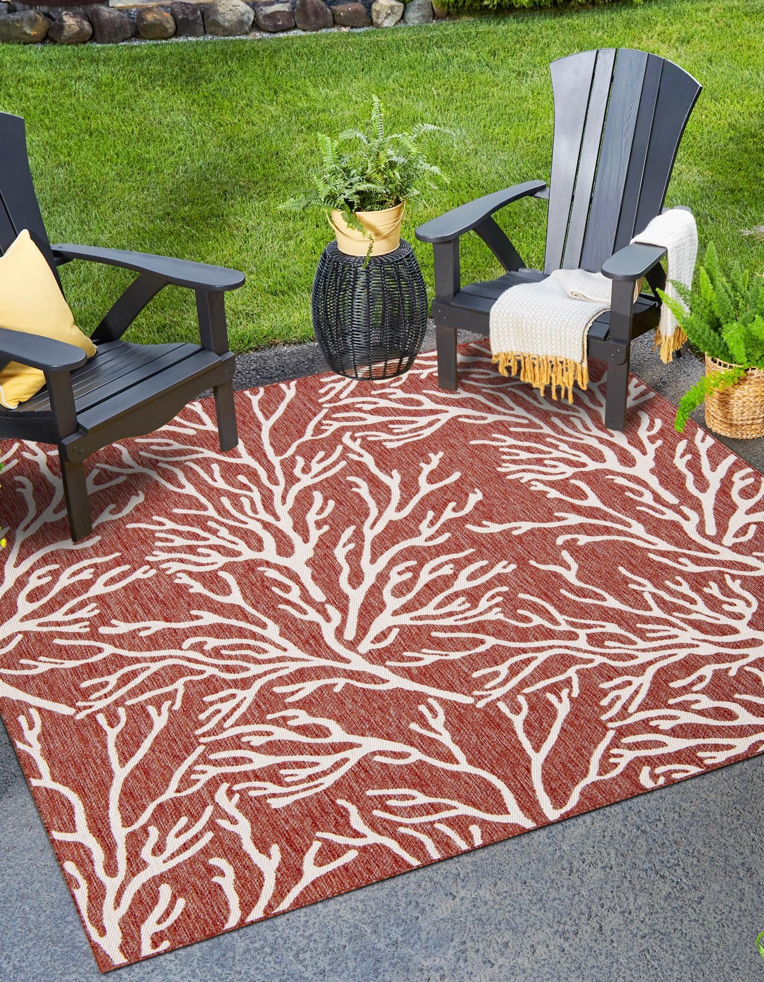 Seaside Haven Rugs Collection Area Rug -  Pebblestone