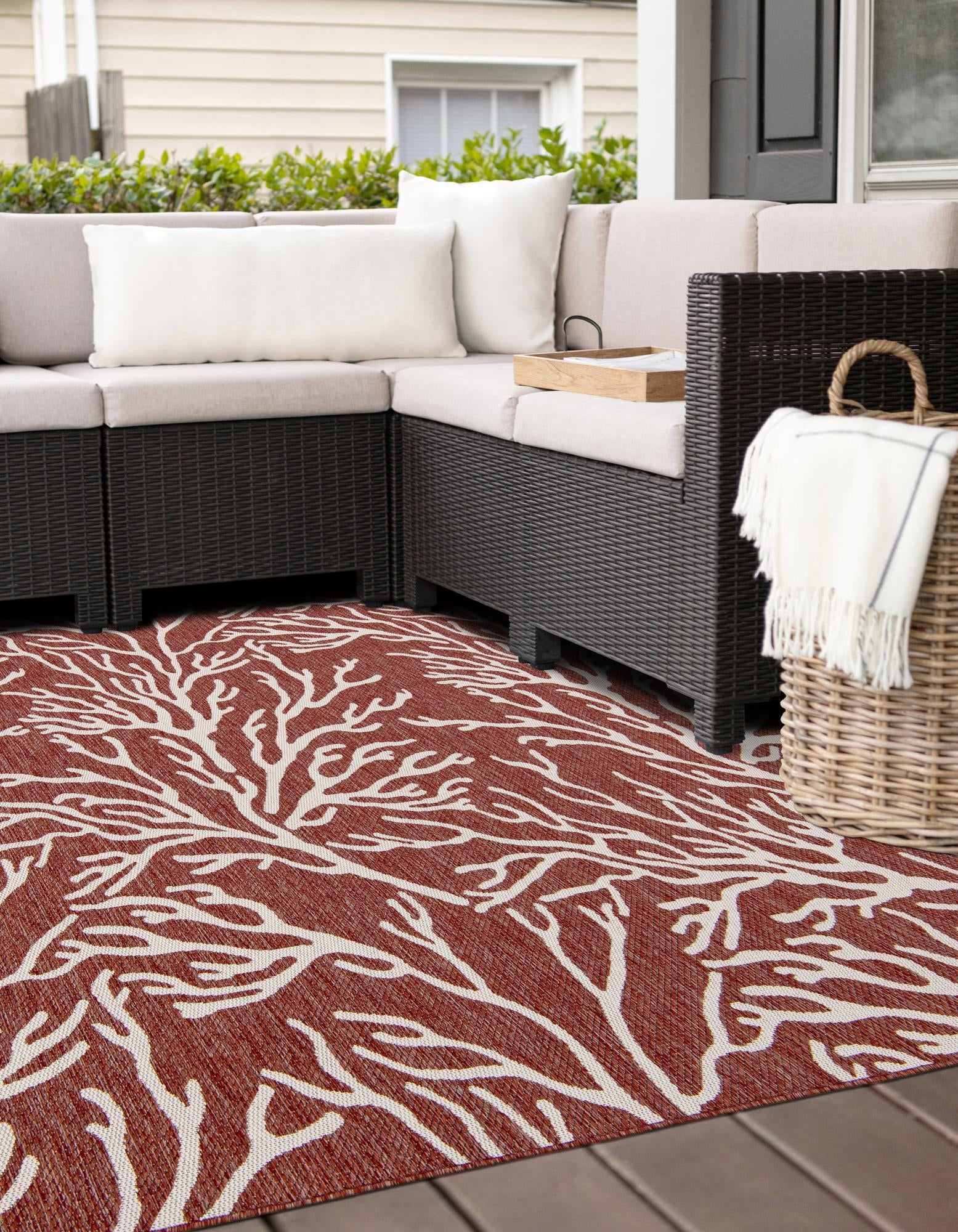 Seaside Haven Rugs Collection Area Rug -  Pebblestone