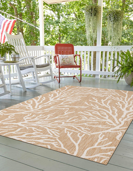 Seaside Haven Rugs Collection Area Rug -  Pebblestone