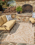 Seaside Haven Rugs Collection Area Rug -  Pebblestone