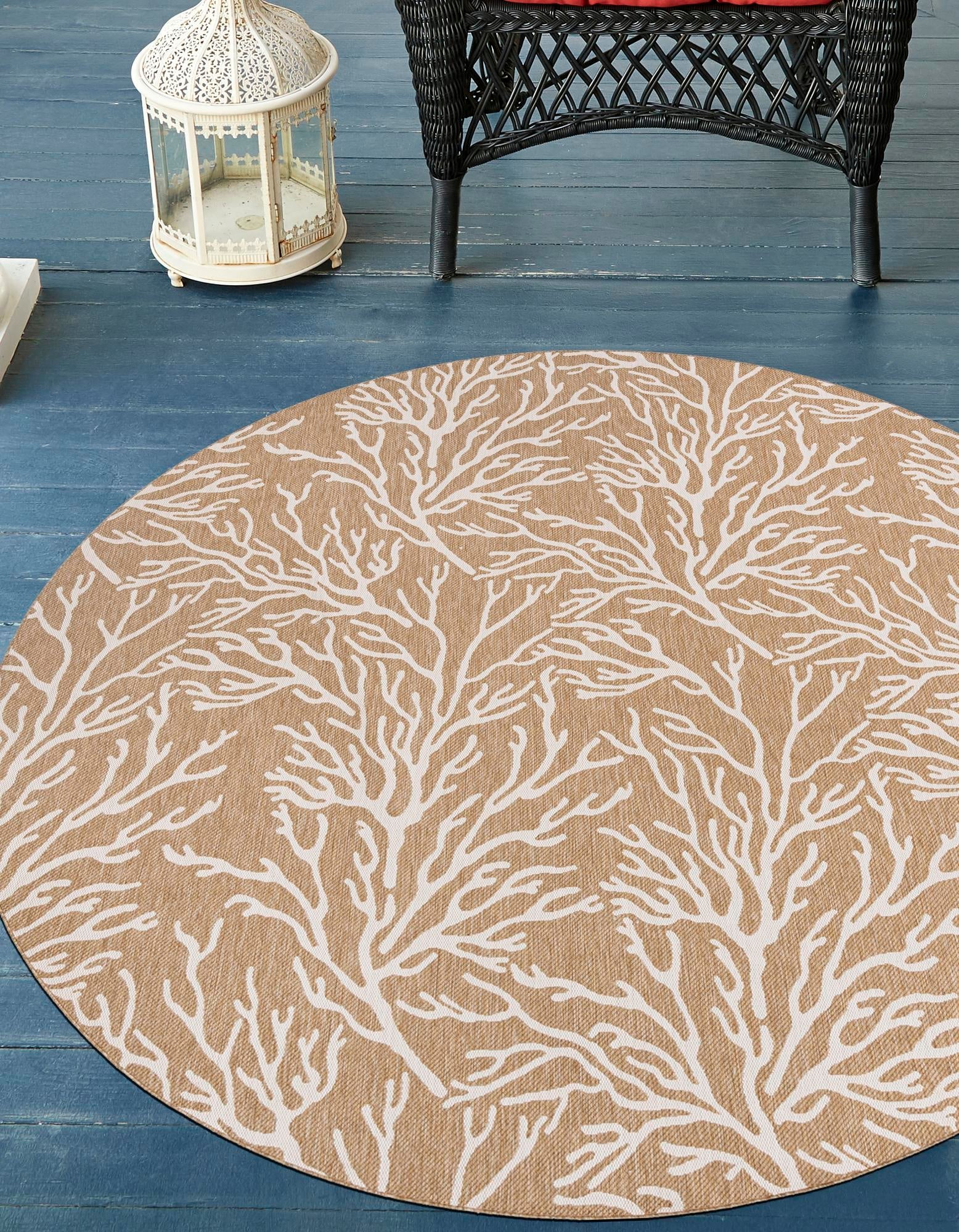 Seaside Haven Rugs Collection Area Rug -  Pebblestone