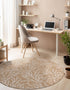 Seaside Haven Rugs Collection Area Rug -  Pebblestone