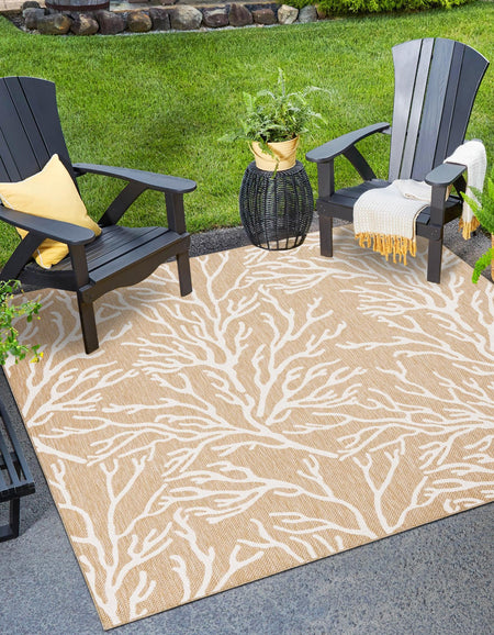 Seaside Haven Rugs Collection Area Rug -  Pebblestone