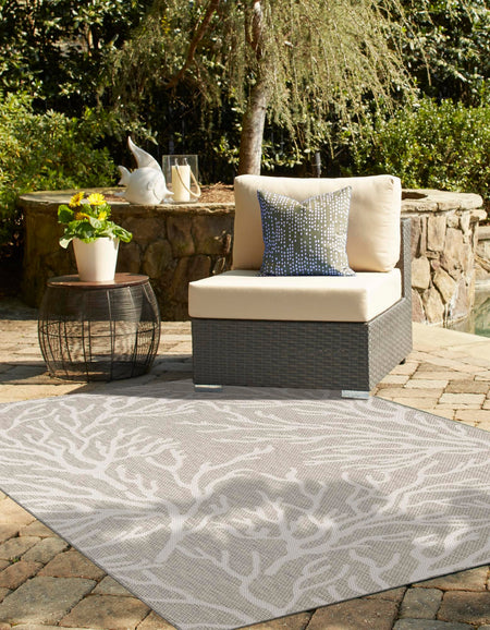 Seaside Haven Rugs Collection Area Rug -  Pebblestone