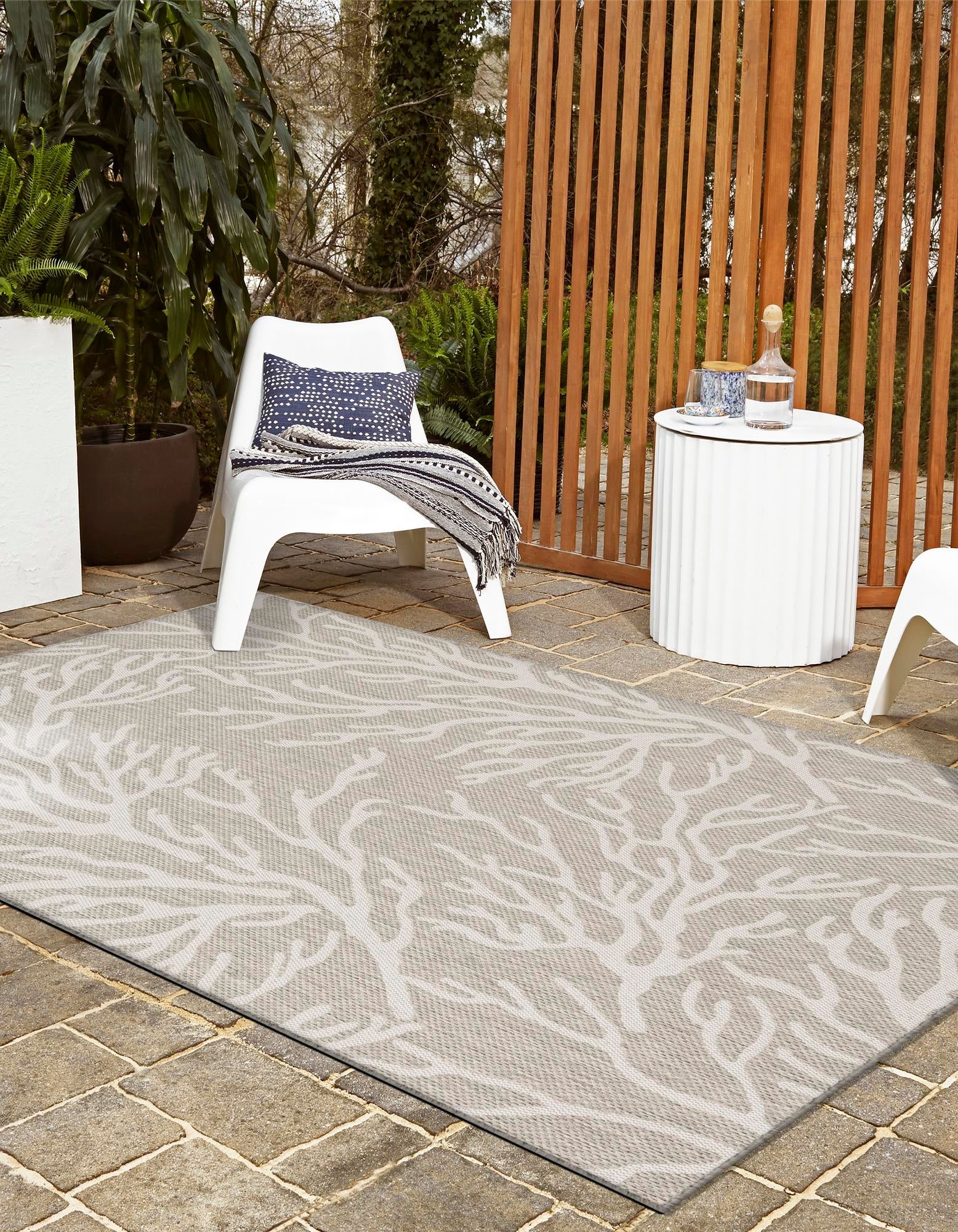 Seaside Haven Rugs Collection Area Rug -  Pebblestone