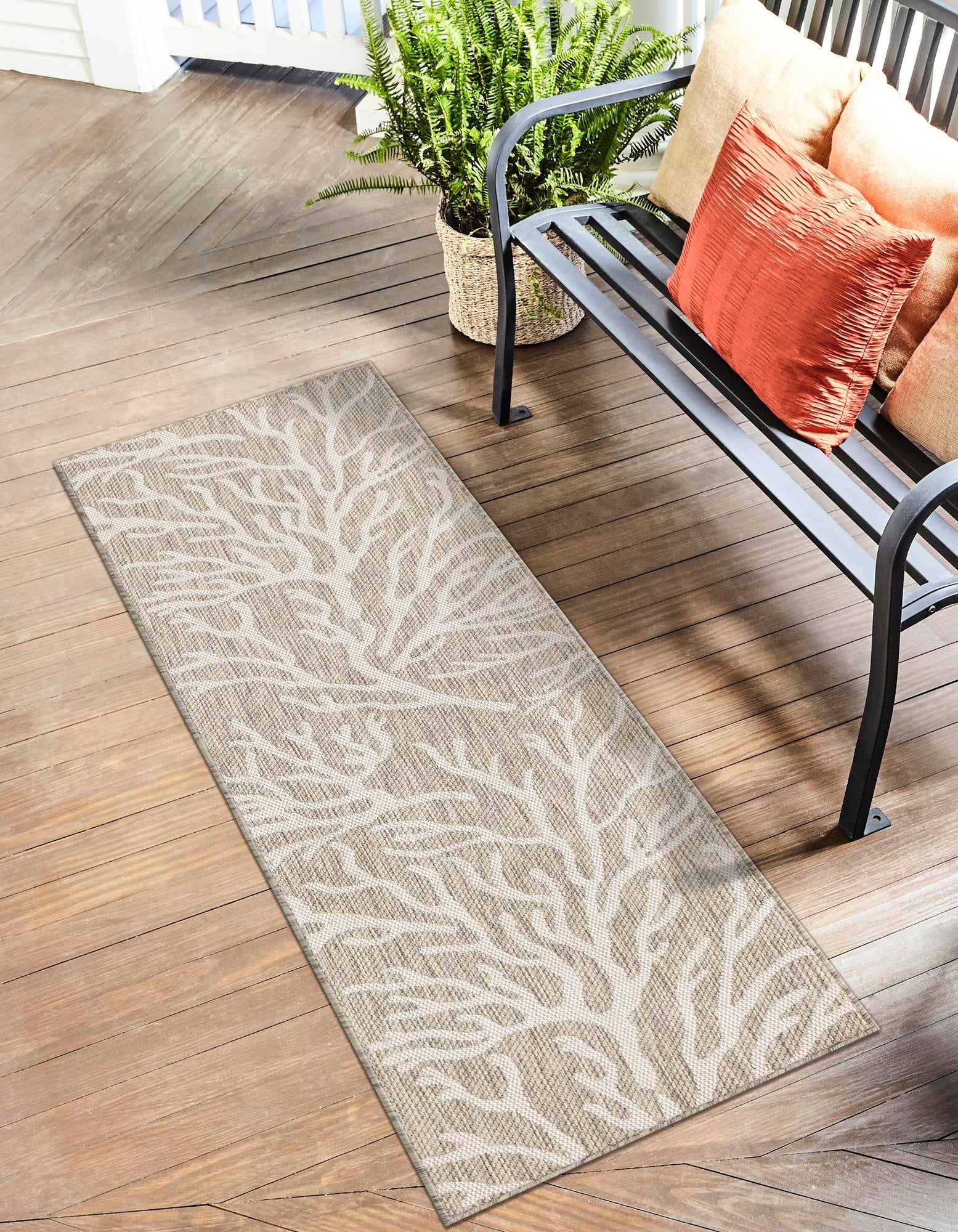 Seaside Haven Rugs Collection Area Rug -  Pebblestone