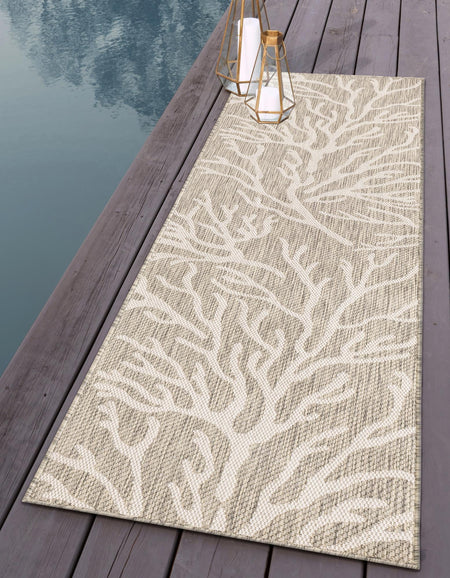 Seaside Haven Rugs Collection Area Rug -  Pebblestone