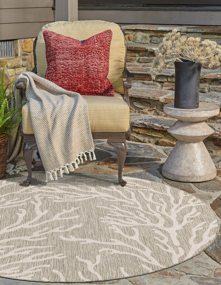 Seaside Haven Rugs Collection Area Rug -  Pebblestone