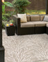 Seaside Haven Rugs Collection Area Rug -  Pebblestone