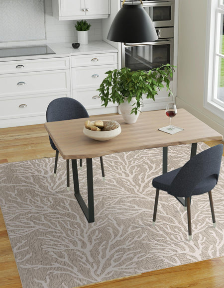 Seaside Haven Rugs Collection Area Rug -  Pebblestone