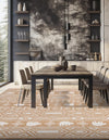 Mesa Oasis Rugs Collection Area Rug - Sundown Square Taupe  lifestyle 44