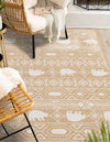 Mesa Oasis Rugs Collection Area Rug - Sundown Rectangle Taupe  lifestyle 16