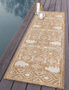 Mesa Oasis Rugs Collection Area Rug - Sundown Runner Taupe  lifestyle 63