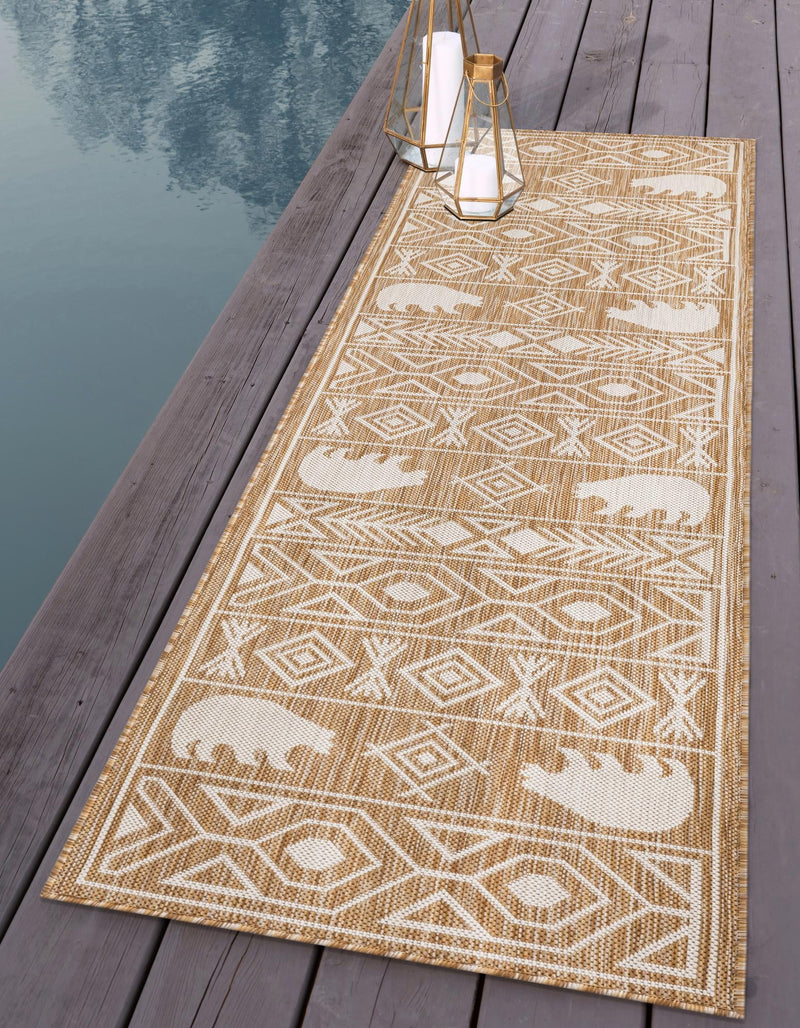 Mesa Oasis Rugs Collection Area Rug - Sundown Runner Taupe  lifestyle 63