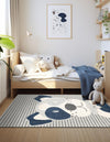 Wonder Tykes Collection Area Rug -  Magicgrove Rectangle Blue and Gray  lifestyle 5