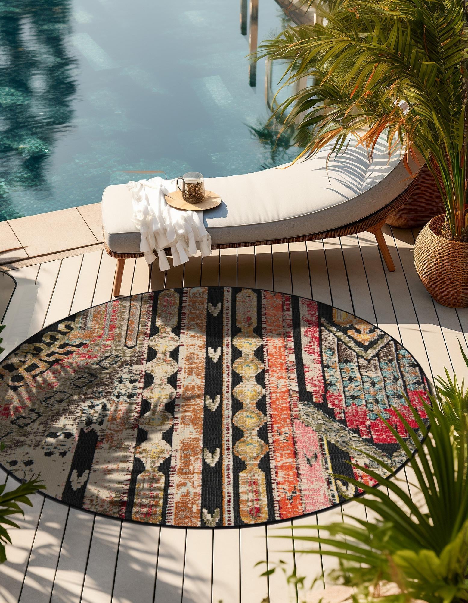 Outdoor Marrakesh Collection Area Rug -  Agadir