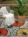 Outdoor Marrakesh Collection Area Rug -  Tetouan Rectangle Multi  lifestyle 8