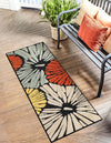 Outdoor Marrakesh Collection Area Rug -  Tetouan Runner Multi  lifestyle 23