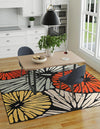 Outdoor Marrakesh Collection Area Rug -  Tetouan Square Multi  lifestyle 27