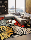 Outdoor Marrakesh Collection Area Rug -  Tetouan Square Multi  lifestyle 39