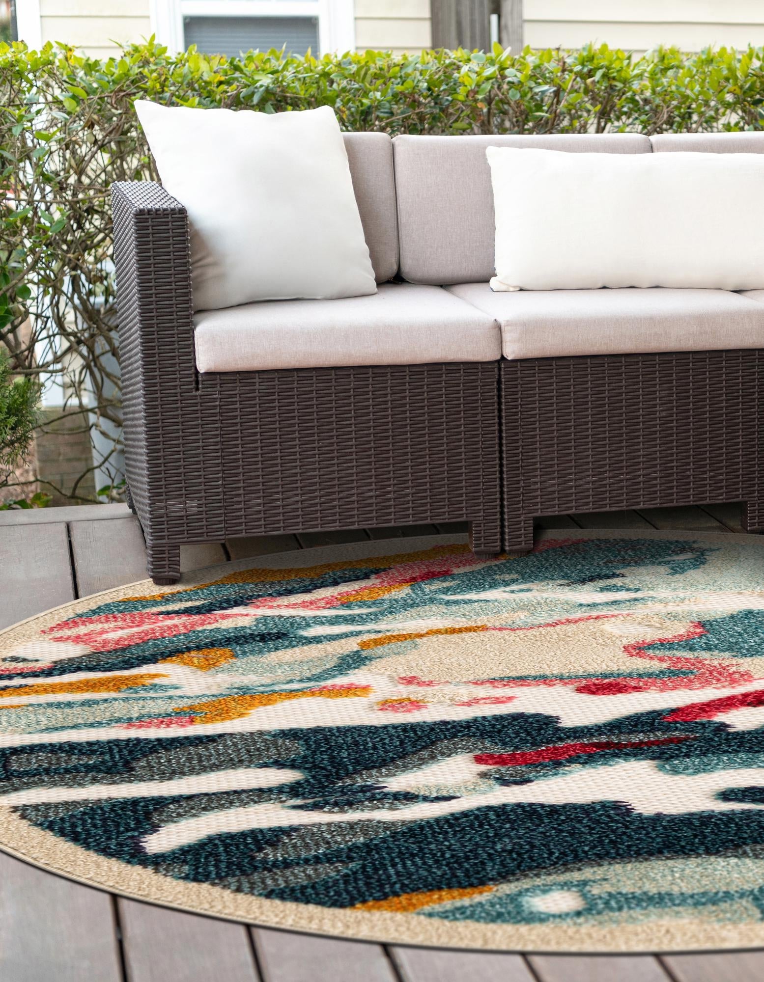 Outdoor Marrakesh Collection Area Rug -  Meknes