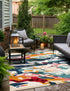 Outdoor Marrakesh Collection Area Rug -  Meknes