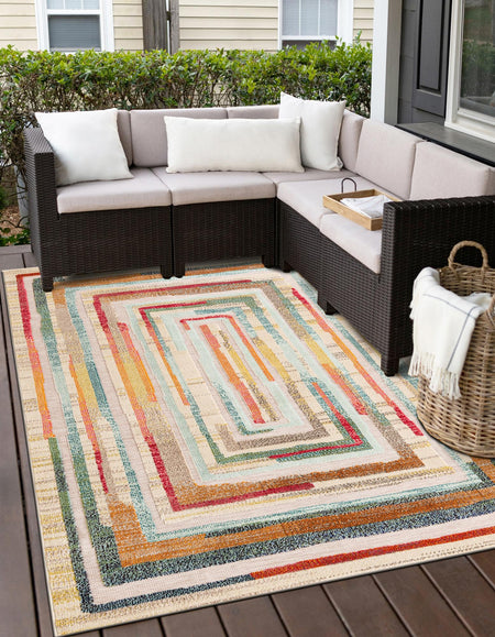 Outdoor Marrakesh Collection Area Rug -  Ouarzazate