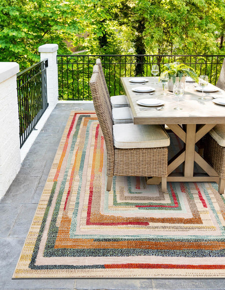 Outdoor Marrakesh Collection Area Rug -  Ouarzazate