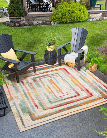 Outdoor Marrakesh Collection Area Rug -  Ouarzazate