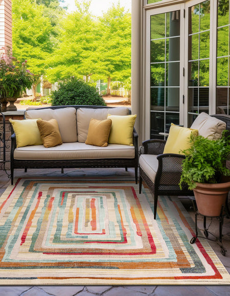 Outdoor Marrakesh Collection Area Rug -  Ouarzazate