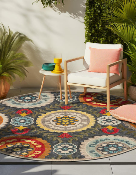 Outdoor Marrakesh Collection Area Rug -  Asilah