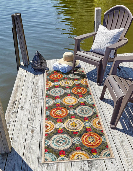 Outdoor Marrakesh Collection Area Rug -  Asilah