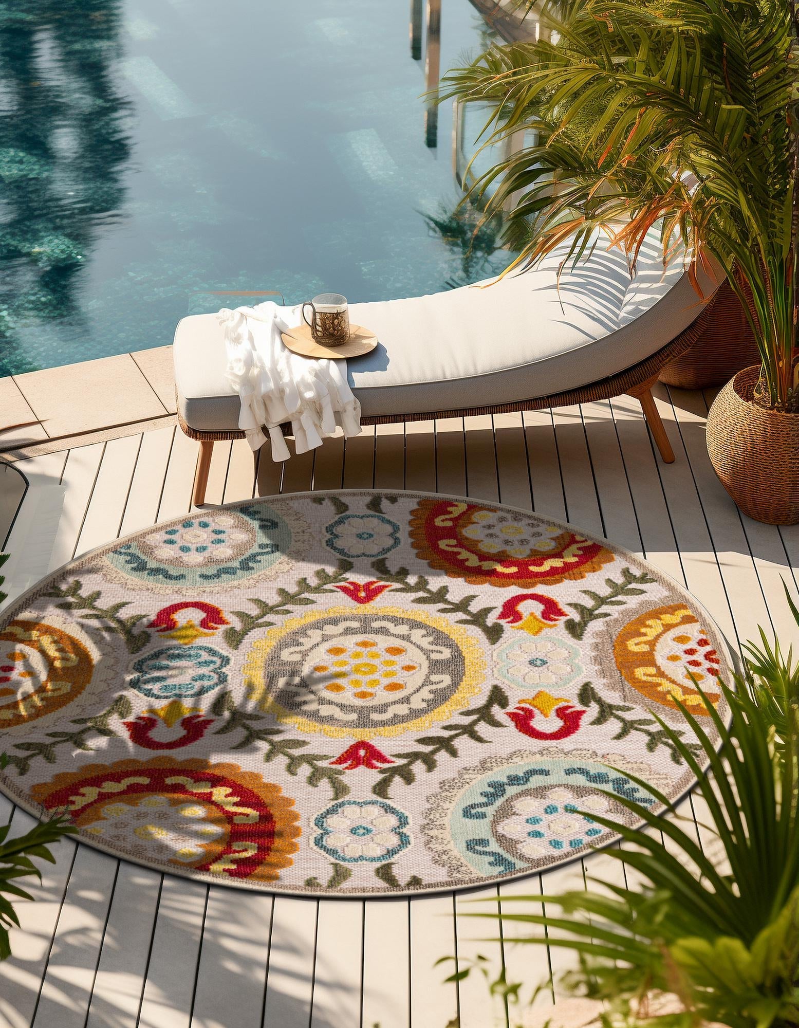 Outdoor Marrakesh Collection Area Rug -  Asilah