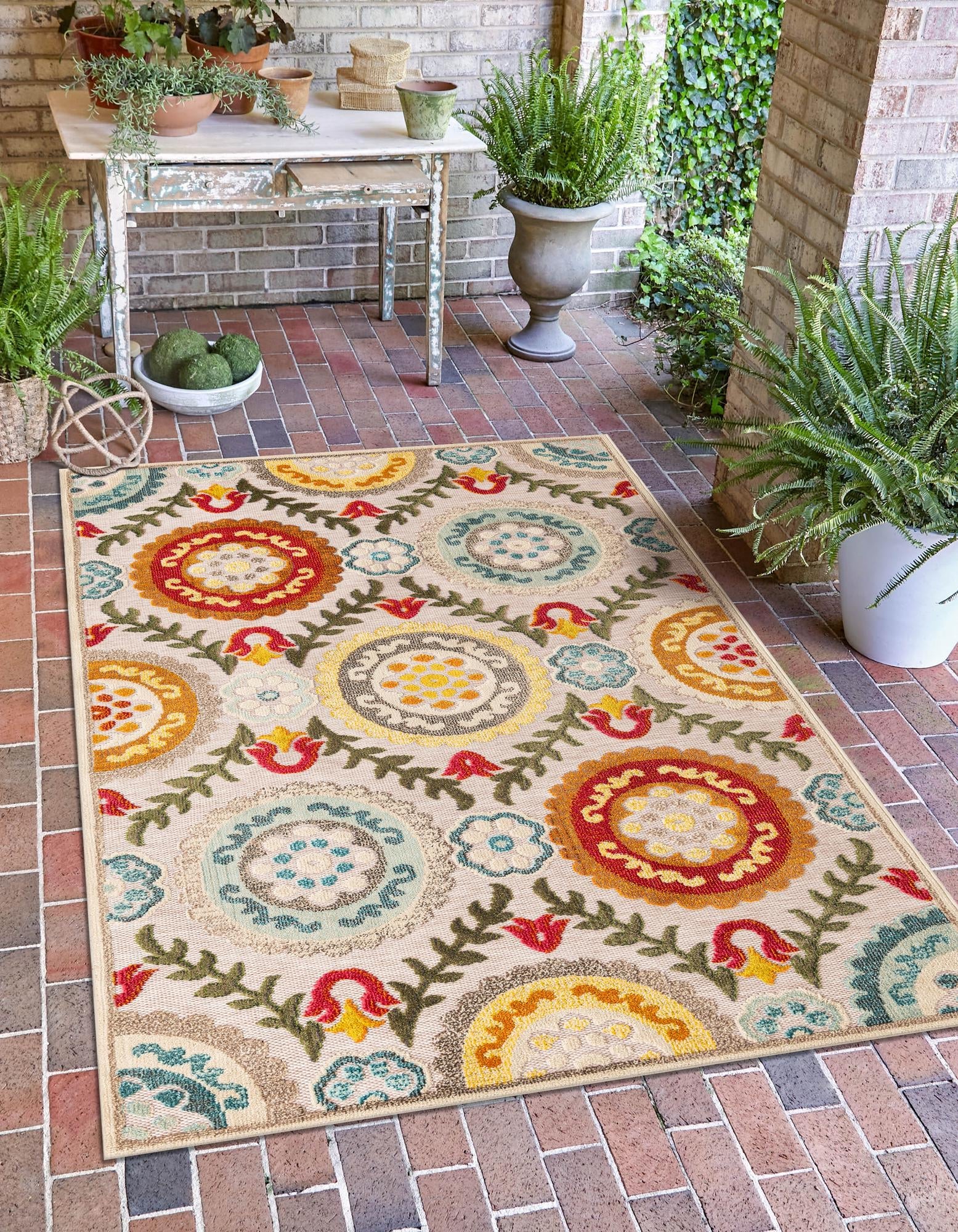 Outdoor Marrakesh Collection Area Rug -  Asilah