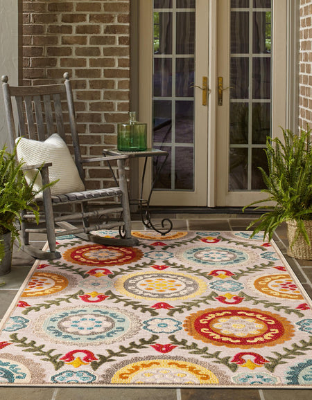 Outdoor Marrakesh Collection Area Rug -  Asilah