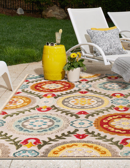 Outdoor Marrakesh Collection Area Rug -  Asilah