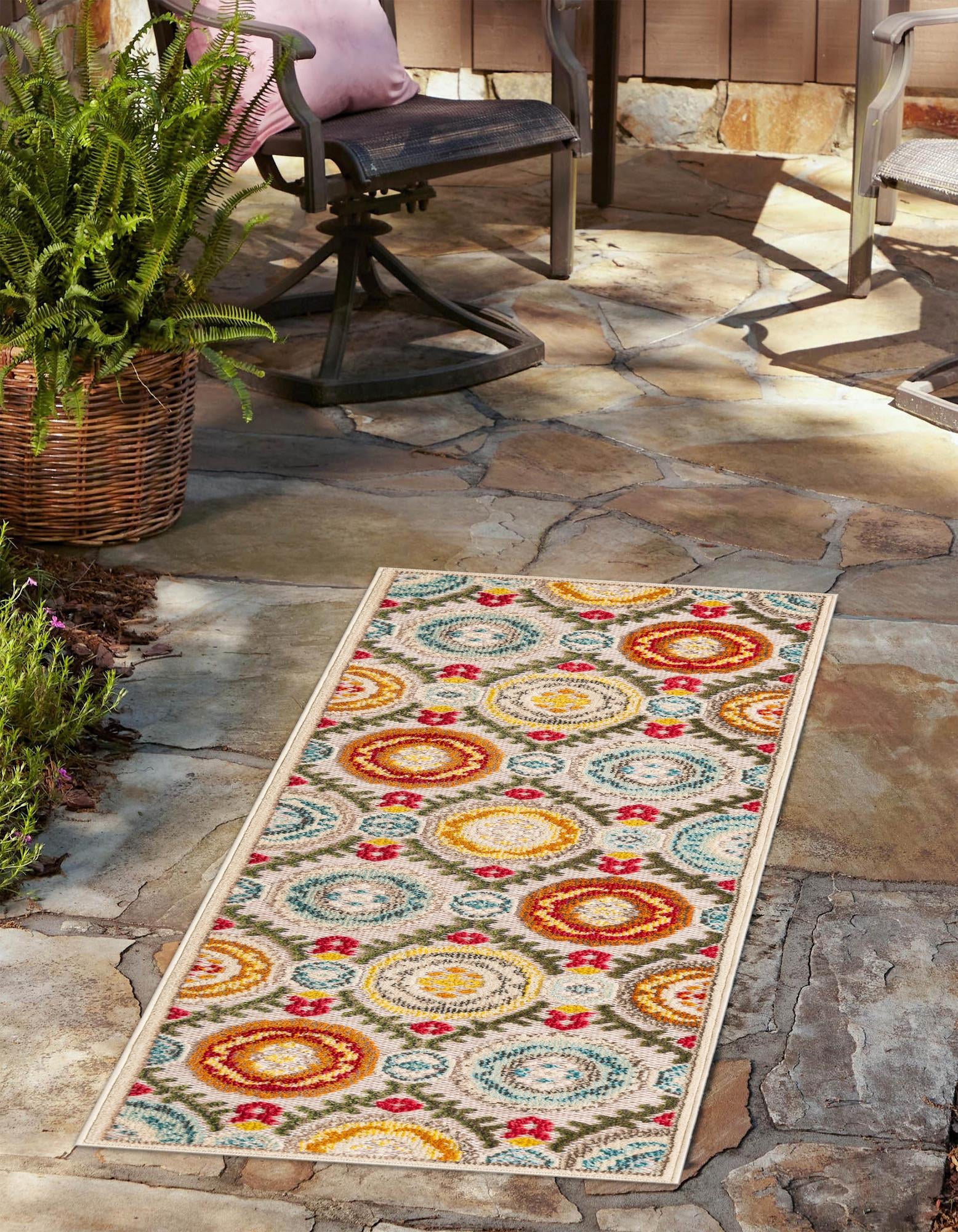 Outdoor Marrakesh Collection Area Rug -  Asilah