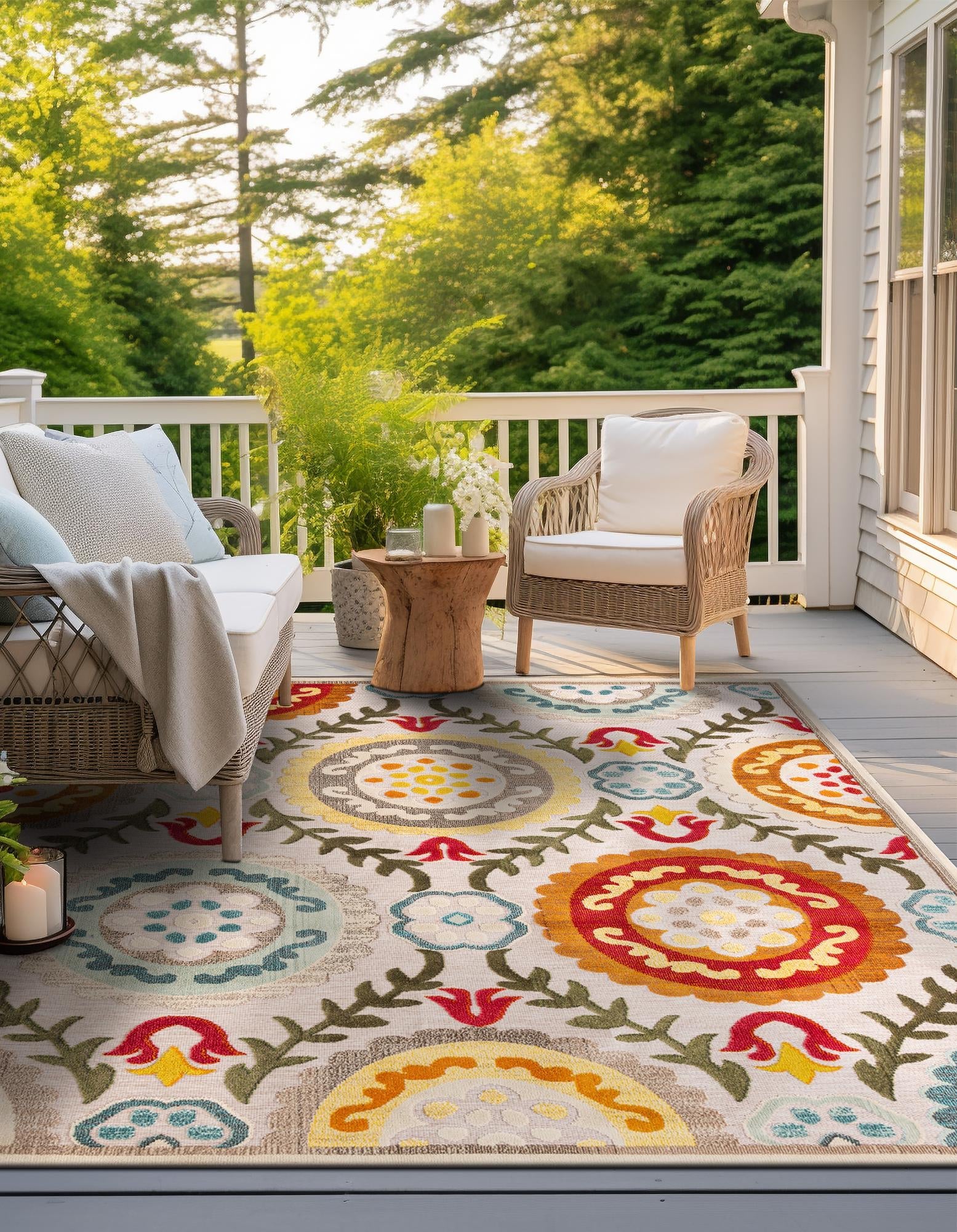 Outdoor Marrakesh Collection Area Rug -  Asilah