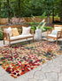 Outdoor Marrakesh Collection Area Rug -  Oujda