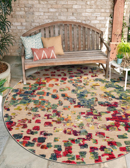 Outdoor Marrakesh Collection Area Rug -  Oujda