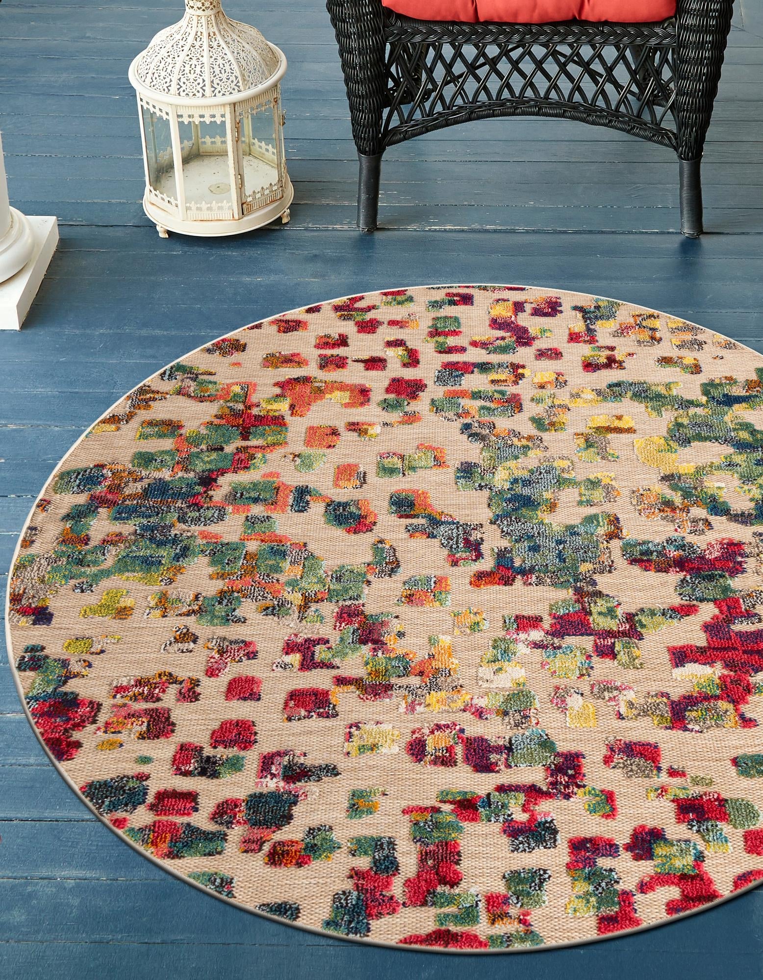 Outdoor Marrakesh Collection Area Rug -  Oujda