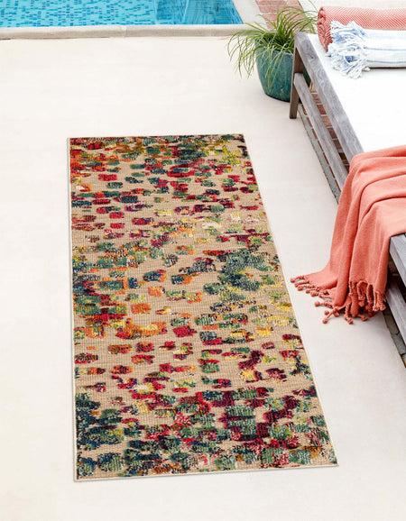 Outdoor Marrakesh Collection Area Rug -  Oujda