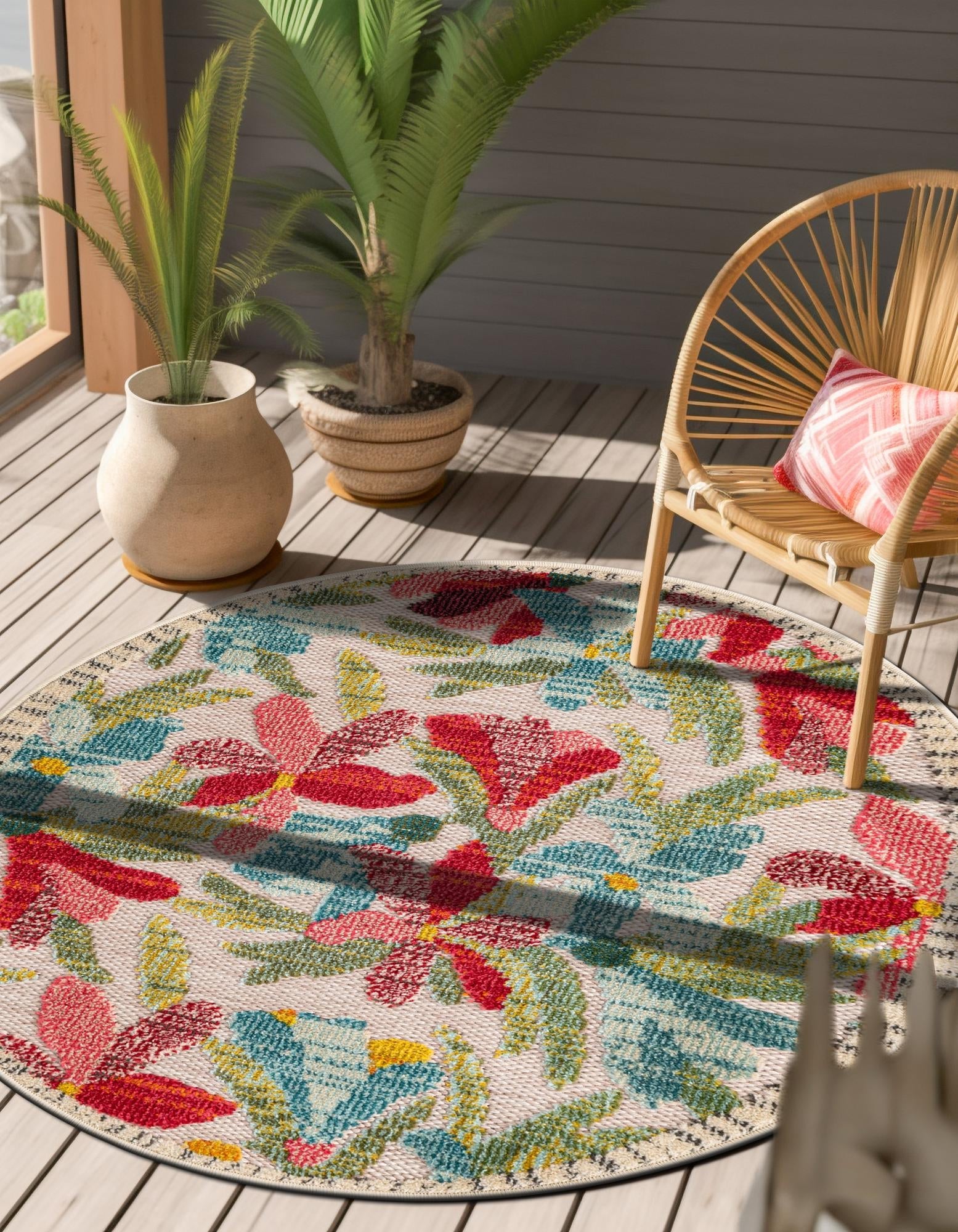 Outdoor Marrakesh Collection Area Rug -  Midelt