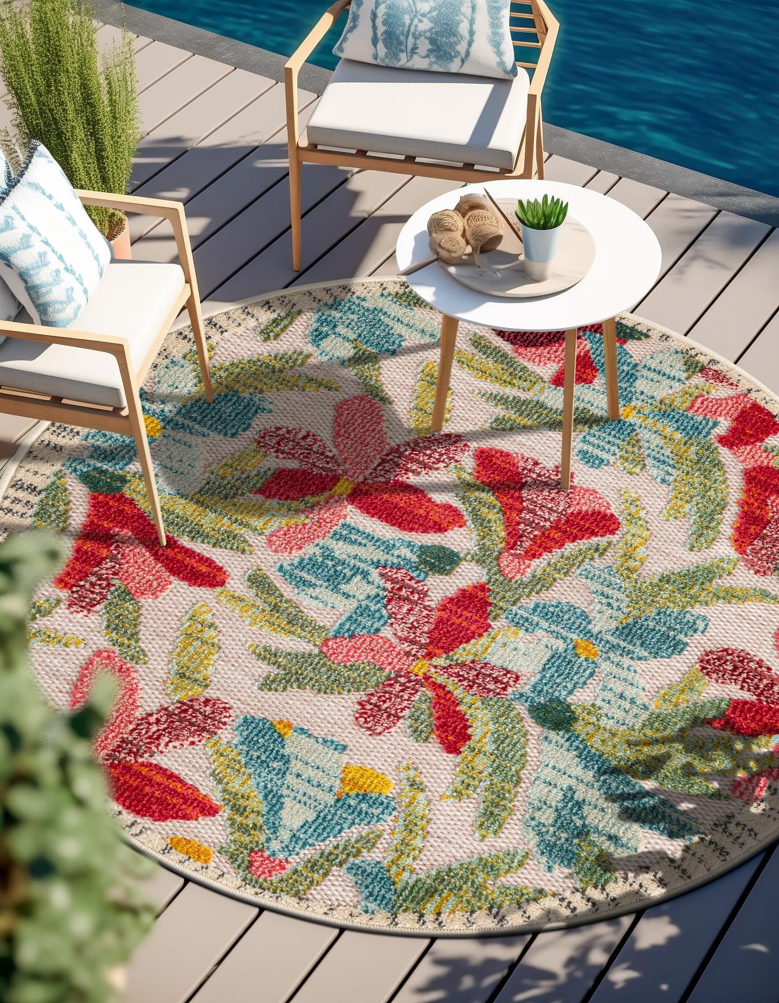 Outdoor Marrakesh Collection Area Rug -  Midelt