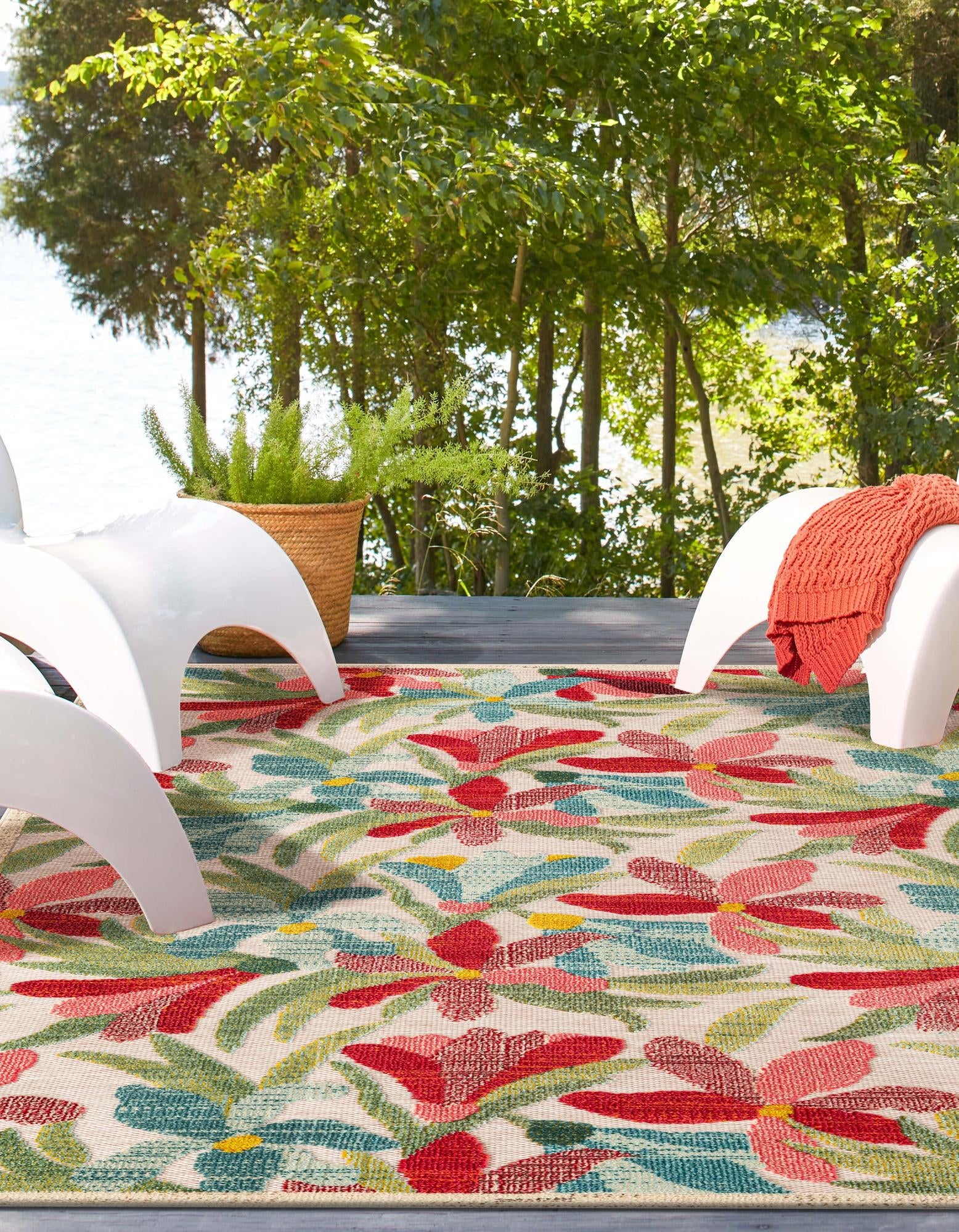 Outdoor Marrakesh Collection Area Rug -  Midelt