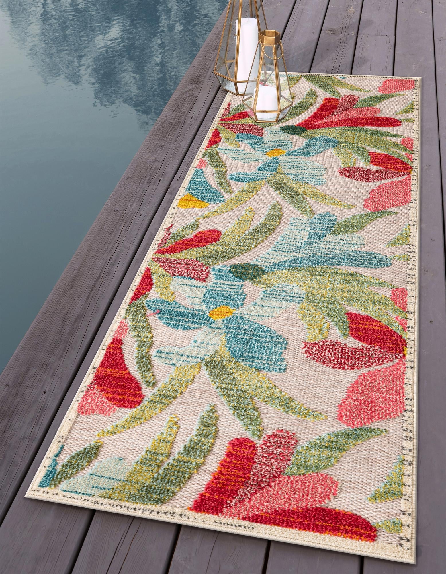 Outdoor Marrakesh Collection Area Rug -  Midelt